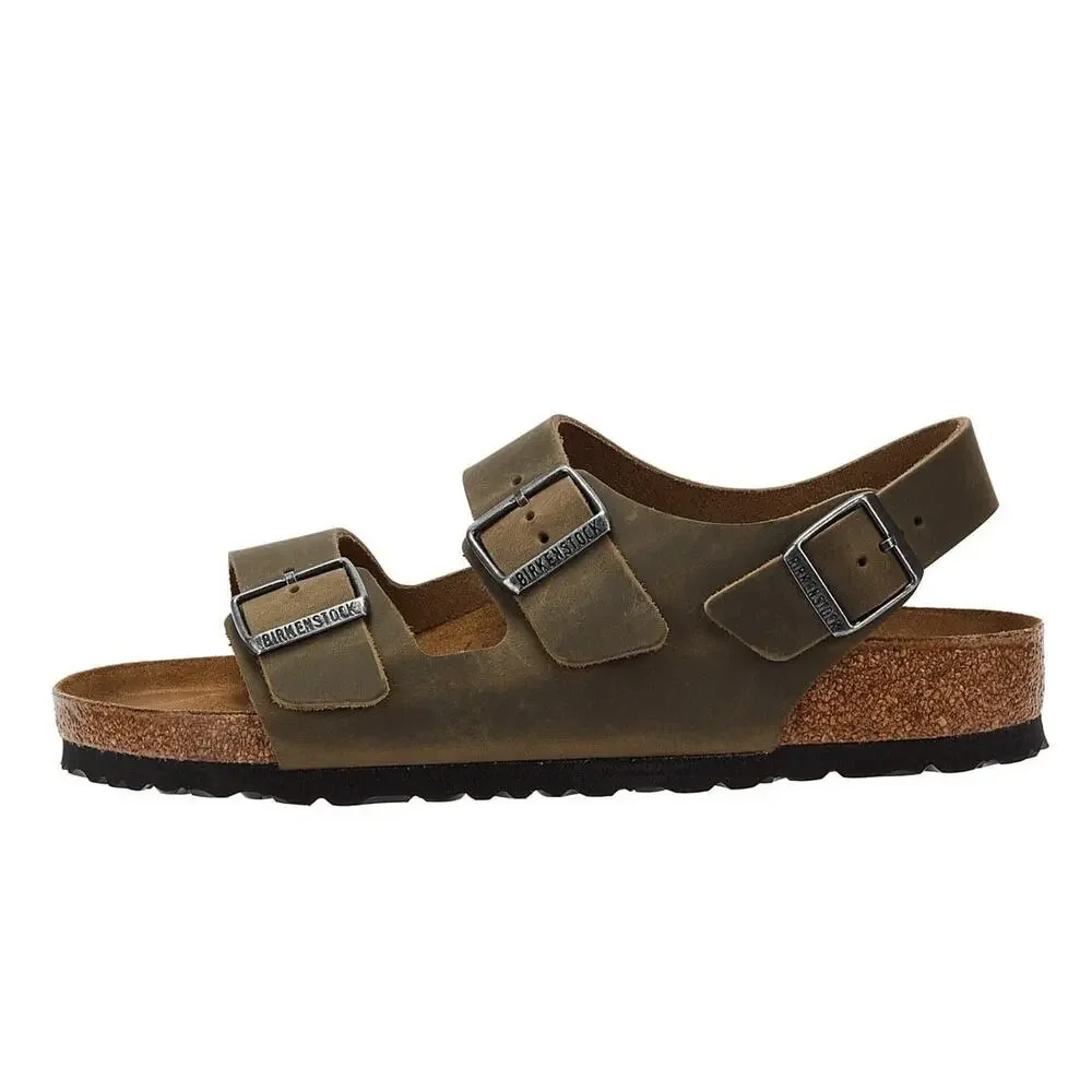 BIRKENSTOCK MILANO REGULAR FADED KHAKI SIZE US MEN 11